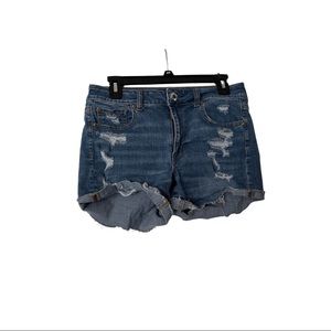AE Denim High Rise Shortie